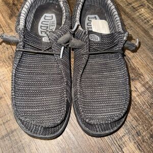 Hey Dude Men’s Charcoal Sneakers